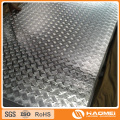 anti-slip aluminium plate with diamond pattern